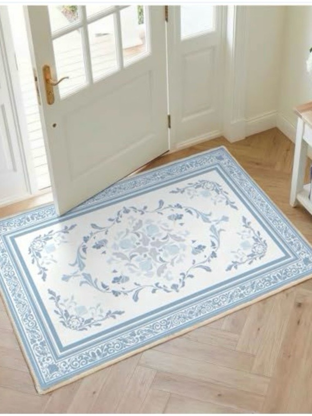 Plush Blue Tie-Dye Throw Blanket - Soft Cozy Layer